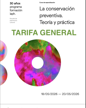 Protegido: La conservación preventiva. Teoría y práctica. IAPH & GE-IIC TARIFA GENERAL
